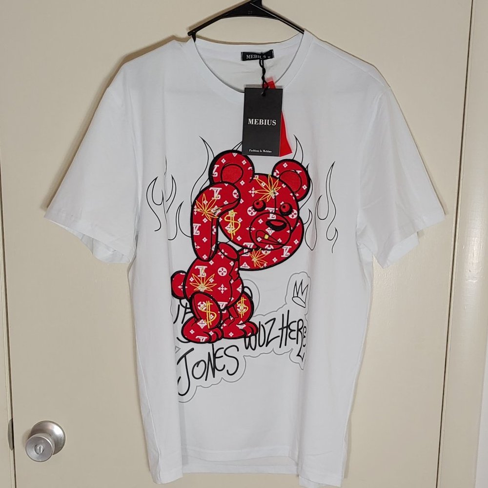 Mebius Mens Hipster Hip-Hop shirt